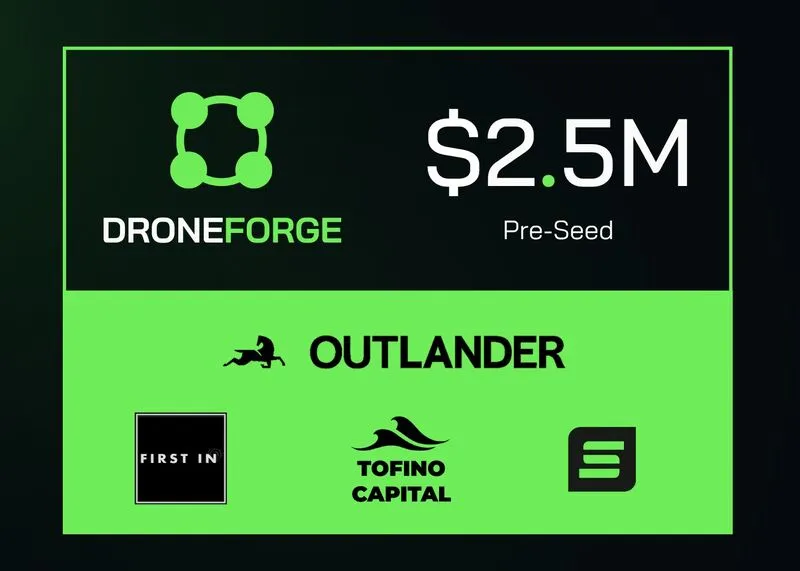 Droneforge Raises $2.5M to Scale Aerial Intelligence
