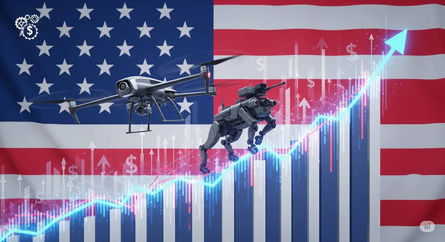 New U.S. Legislation Sparks Major Surge in Drone & Robotics Investment