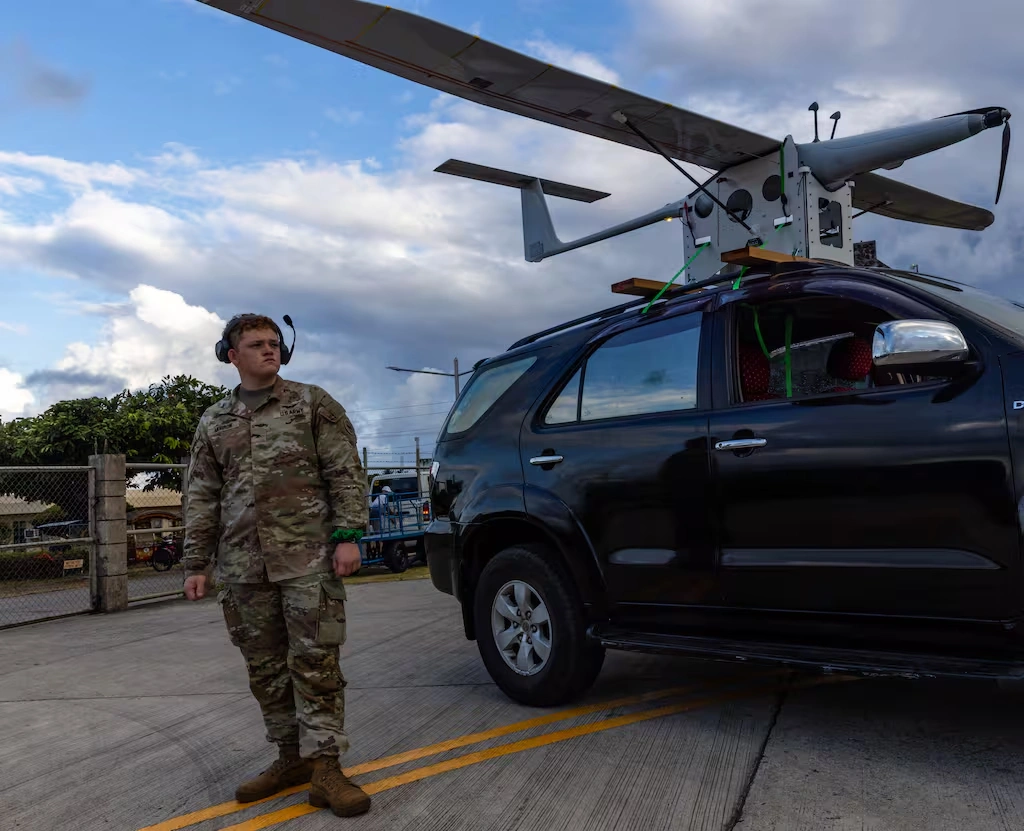 US Army Tests Long-Endurance Drones and Balloons in Philippines Exercise